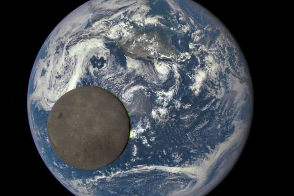 Earth and the Moon - Space Images