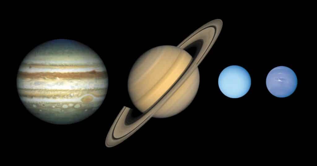 Jupiter has More Mass than Saturn